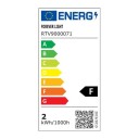 LED stiftpære G9 2,2W 200lm 4000K