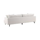Venture Home Sofia sofa 3 seter fløyel beige. 1666907-01-0 1666907-02-0