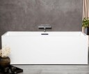 Sanipro Bali Rektangulært Back to wall Hvit / 180cm SA 10013