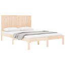 vidaXL Sengeramme heltre furu 120x190 cm 4FT Small Double