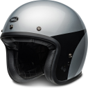 BELL Halvhjelm Custom 500 Sølv
