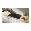 Bosch PVS811B16E 80 cm Induksjonstopp med Innebygd Ventilator Sort