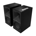 Klipsch The Nines Og Rega Planar 2 Stereopakke I Sort Finish