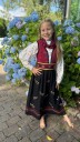 Salto Lise Festdrakt Bluse Jente Salvie (140 / 10 år)