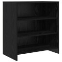  Serviesskap Svart 70 x 41 x 75 cm Konstruert tre