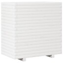  Plantekasse hvit 70x40x72 cm heltre furu