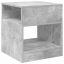 vidaXL Avlastningsbord Betonggrå 40,5 x 40 x 45 cm Konstruert tre