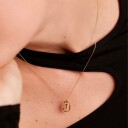 PDPAOLA Letter T Halskjede 18 kt. Gullbelagt sølv CO01-279-U - Dame - 925 sterling silver