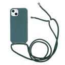 INCOVER iPhone 13 Fleksibelt Deksel Med Stropp - Grønn
