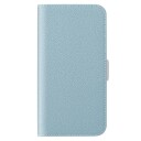 INCOVER Samsung Galaxy A24 PU Litchi Skin Flip Deksel med Magnetisk Luk - Blå
