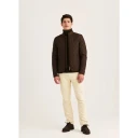 Morris Teddy Quilted Jacket Brown