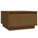 vidaXL Salongbord honningbrun 55x56x32 cm heltre furu