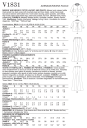 Vogue 1831 - Jakke og bukse F5