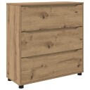  Oppbevaringsskap Artisan Eik 80 x 31 x 81 cm Konstruert tre