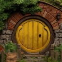 Polystone  16 Hill Lane Hobbit Hole