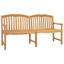 Håndlaget Rosebenk Naturlig 180,5 x 60 x 96 cm Massivt Teaktre
