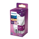 Philips E27 7.5W LED-lyspære med skumringssensor og varmt hvitt lys, 2700K A60