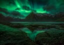 Northern Lights Reflection Plakat / 100x150