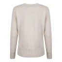 Eleventy Dame Strikkevarer Beige S,