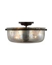 Lorford Semi Flush Aged Iron
