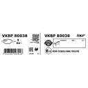 Bremseklosser SKF VKBP 80038