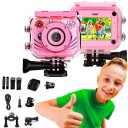 Extralink Actionkamera For Barn Vanntett 30 Meter Rosa