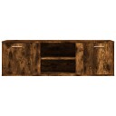  TV-benk røkt eik 120x34x37 cm konstruert tre 8720845921743
