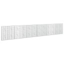 vidaXL Gabion med 3,5 mm tråd og 5x10 cm mesh 600x10x100 cm