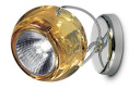 Fabbian Beluga Vegg- & Taklampe Gul