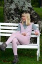 Ullundertøy Lina Longs i merinoull til dame Rosa XXL
