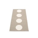 Pappelina Vera matte 70x150 cm mud/vanilla