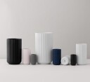 Lyngby Porcelæn Lyngbyvase 25 cm mørk grå