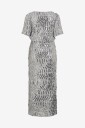 Vila - Midikjole Viamayi S/S Midi Dress/Dc - Grå