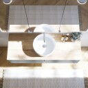 Dansani Inzo Benkeplate Natur eik / 60cm