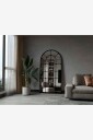 Hanah Home   Cheval Mirror Ovalis   Svart