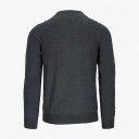 Gran Sasso V-Neck L/slv 098 Dark Grey