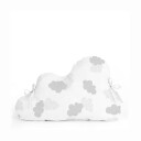 Trekk til sprinkelseng HappyFriday Basic Kids Clouds Grå 60 x 40 cm