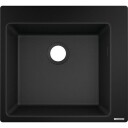 Hansgrohe kjøkkenvask 56x51 cm, sort