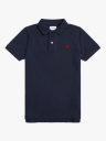 U.S. Polo Assn. Junior Dhm Pique Polo Blå 10-11ÅR