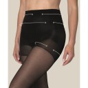 Pierre Robert Hold-in Strømpebukse 20 den Nylon - Black - 44-48 44-48
