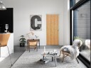Swedoor Dørbl Stable Nature 9x21 Eik