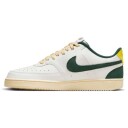 Nike Court Vision Low Herre Sail/Pro Green/Picante Red 42.5