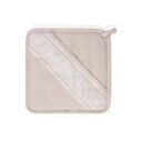 Lexington Icons Organic Cotton Jacquard Star Gryteklut Hvit / Beige