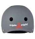 Triple Eight Hjelm - Sertifisert Sweatsaver - Karbongummi - Triple Eight - S/M - Sykkelhjelm - Grå