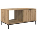 vidaXL Kaffebord artisan eik 90 x 49 x 46 cm Konstruert tre