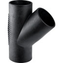 Geberit 110/75 mm Silent Grenrør med TPE Lyddemping