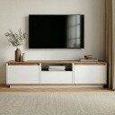 Domar TV benk 160 cm   Atlantic furu hvit