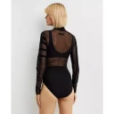 Jean Paul Gaultier Dame Topper Svart M,