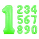 Ballongkungen Tallballong Neongrønn Tall 8 CH408NG