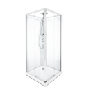 Contura Showerama Comfort Square Dusjkabinett 900x900 mm Hvit, Baderom